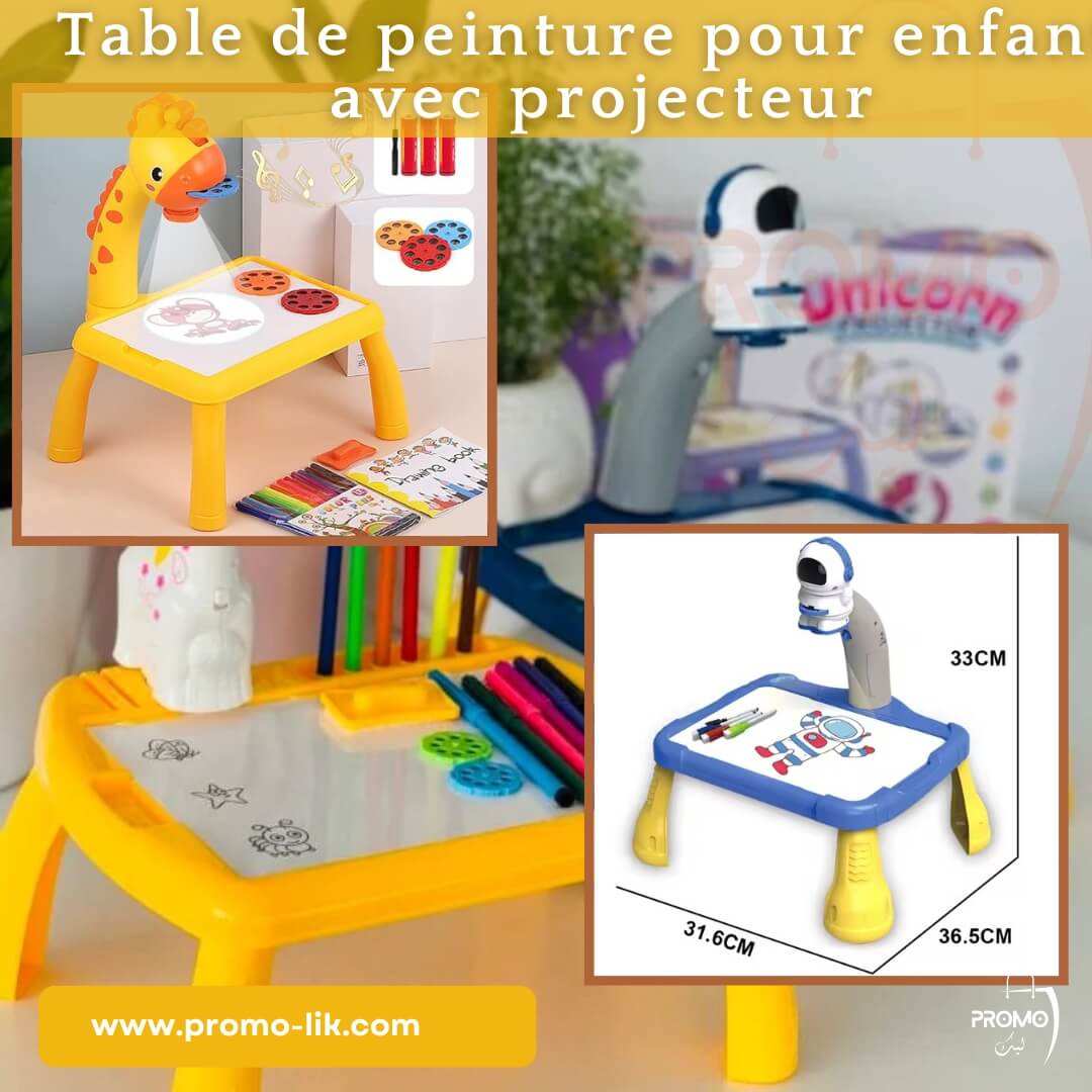 Projecteur table de dessin pour enfant